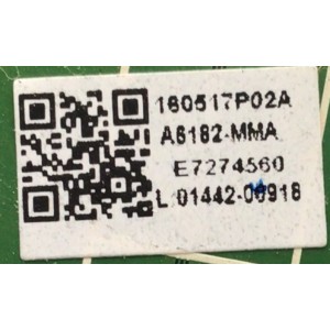 MAIN PARA SMART TV PHILIPS 4K (3840 x 2160) NUMERO DE PARTE A6182UH / BA61R2G0401 / A6182-MMA / 6182M / MODELO 65PFL6601/F7